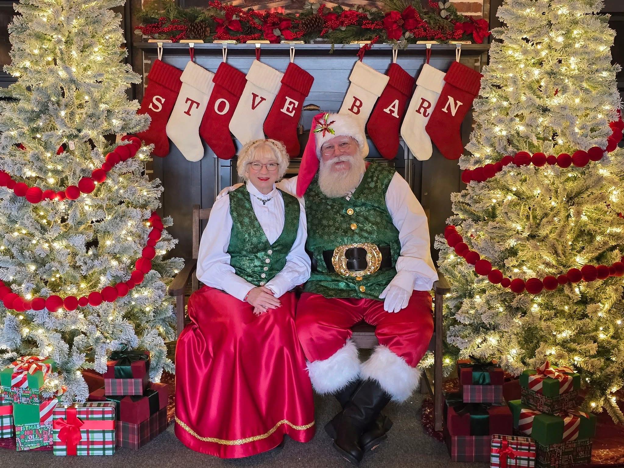 Santa and Mrs Claus